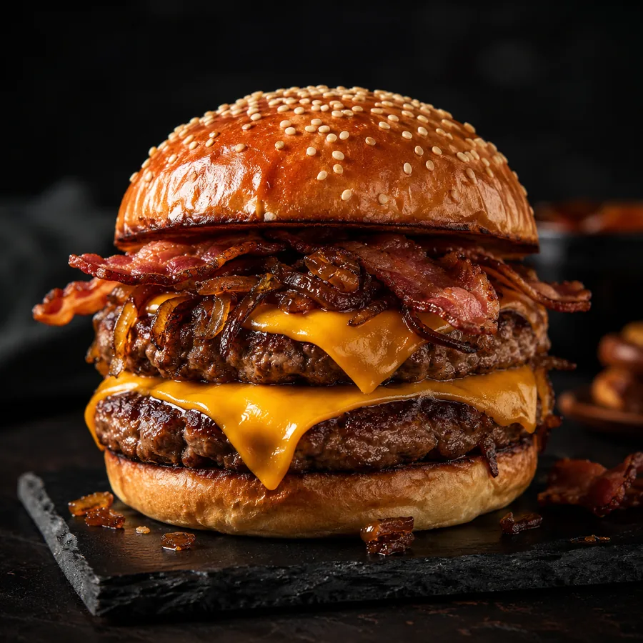 Hamburguesa Doble Brasa